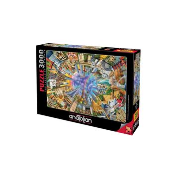 Anatolian Dünya Anıtları 4916 3000 Parça Puzzle