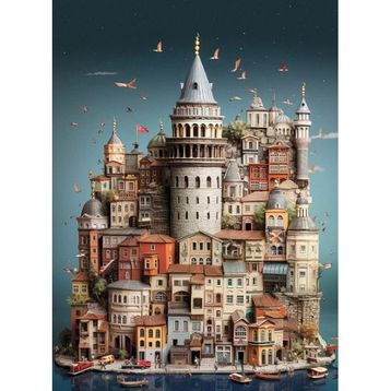 Anatolian Eminönü-Galata 1000 Parça Puzzle