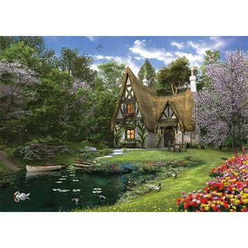 Anatolian Göl Evi 3000 Parça Puzzle