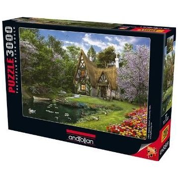 Anatolian Göl Evi 3000 Parça Puzzle