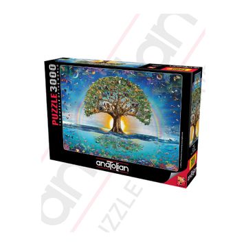 Anatolian Hayat Ağacı 4927 Renkli 3000 Parça Puzzle