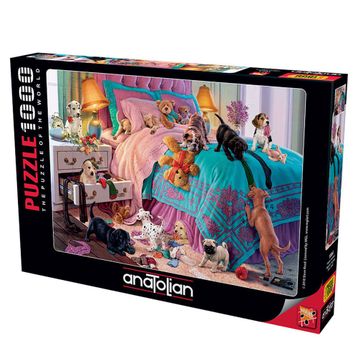 Anatolian Haylaz Köpekler 1000 Parça Puzzle