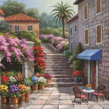 Anatolian İlkbahar Springtime Flower Shop 260 Parça Puzzle