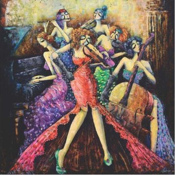Anatolian Kadınlar Orkestrası 1024 Parça Puzzle