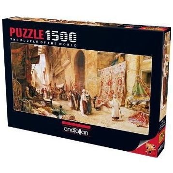 Anatolian Kahire'De Halı Pazarı 1500 Parça Puzzle