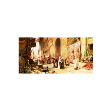 Anatolian Kahire'De Halı Pazarı 1500 Parça Puzzle