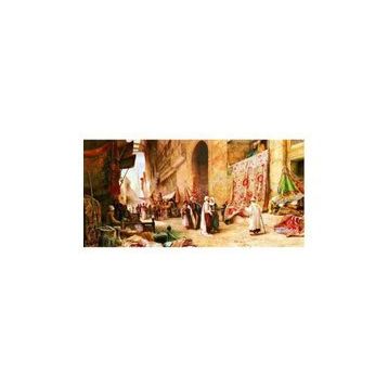 Anatolian Kahire'De Halı Pazarı 1500 Parça Puzzle