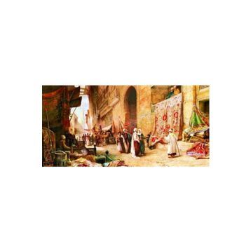 Anatolian Kahire'De Halı Pazarı 1500 Parça Puzzle