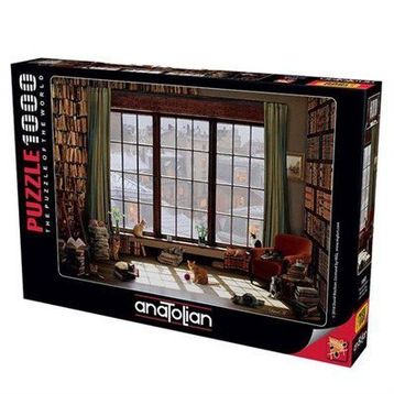 Anatolian Kedinin Penceresi 1000 Parça Puzzle
