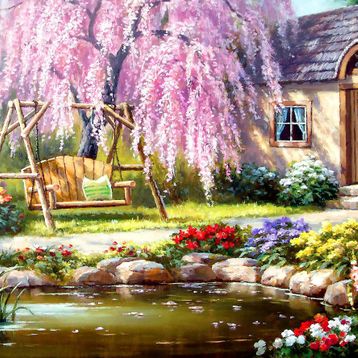 Anatolian Kiraz Ağacı 1089 1000 Parça Puzzle