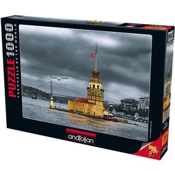 Anatolian Kız Kulesi Nostalji 1000 Parça Puzzle