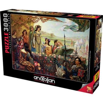 Anatolian Lancelot & Guinevere 4929 3000 Parça Puzzle
