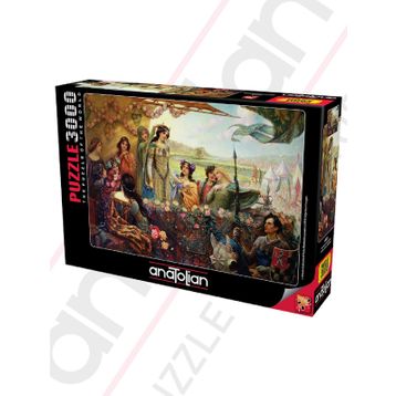 Anatolian Lancelot & Guinevere 4929 3000 Parça Puzzle