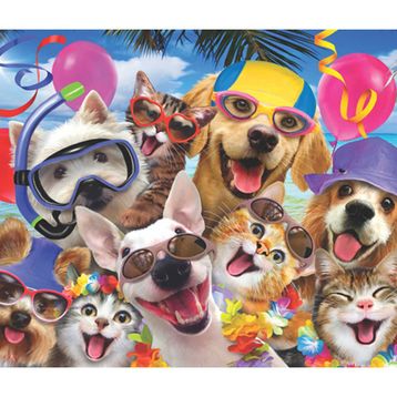 Anatolian Plaj Selfisi Beach Party Selfie 260 Parça Puzzle