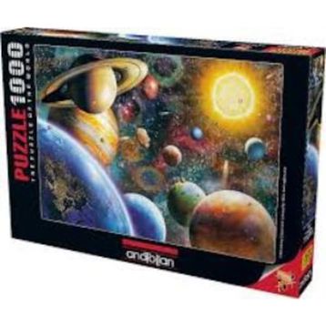 Anatolian Puzzle 1000 Parça Gezegenler Puzzle
