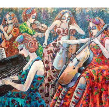 Anatolian Renkli Notalar 1 3612 2x500 Parça Puzzle