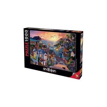 Anatolian Sahilde Günbatımı 1000 Parça Puzzle