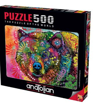 Anatolian Sevimli Ayı 3629 Renkli 500 Parça Puzzle