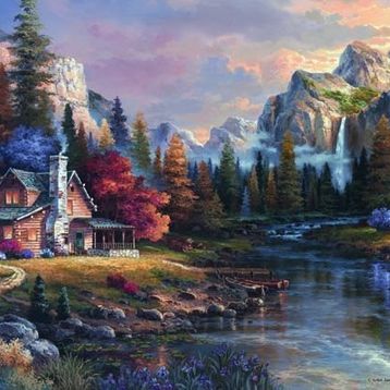 Anatolian Vadinin Sonundaki Ev 500 Parça Puzzle