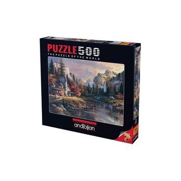 Anatolian Vadinin Sonundaki Ev 500 Parça Puzzle