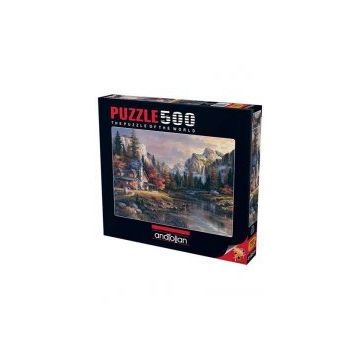 Anatolian Vadinin Sonundaki Ev 500 Parça Puzzle