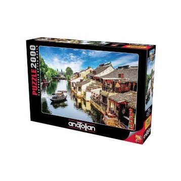 Anatolian Xitang Antik Şehri 2000 Parça Puzzle