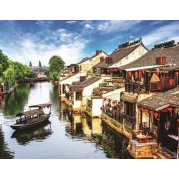 Anatolian Xitang Antik Şehri 2000 Parça Puzzle