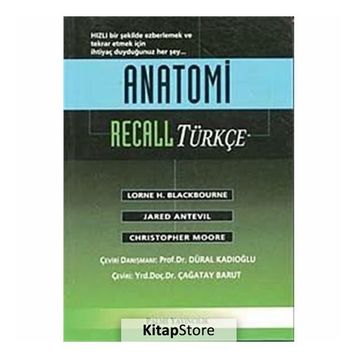 ANATOMI RECALL - LORNE H. BLACKBOURNE