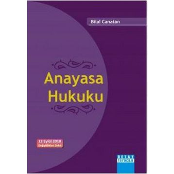 ANAYASA HUKUKU - BILAL CANATAN
