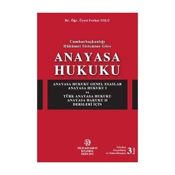 Anayasa Hukuku - Filiz Kitabevi