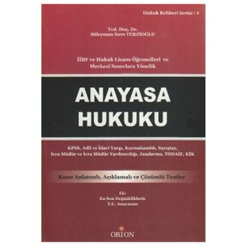 ANAYASA HUKUKU - SÜLEYMAN SIRRI TERZIOĞLU