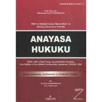 ANAYASA HUKUKU - SÜLEYMAN SIRRI TERZIOĞLU