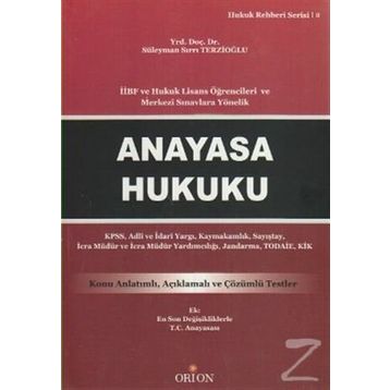 ANAYASA HUKUKU - SÜLEYMAN SIRRI TERZIOĞLU