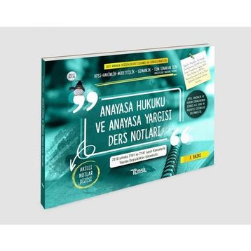 Anayasa Hukuku ve Anayasa Yargısı Akıllı Ders Notları - Kolektif