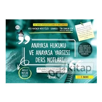 Anayasa Hukuku ve Anayasa Yargısı Akıllı Ders Notları - Kolektif