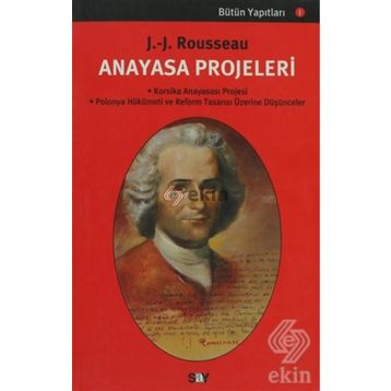 ANAYASA PROJELERI - JEAN JACQUES ROUSSEAU
