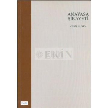 ANAYASA ŞİKAYETİ - CABIR ALIYEV