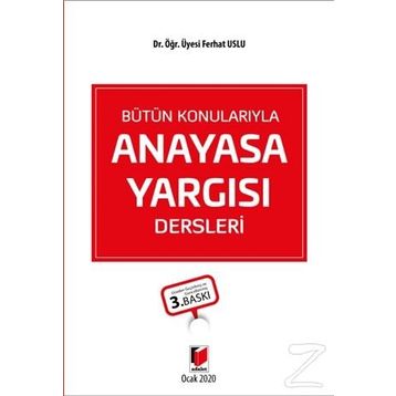 Anayasa Yargısı- Ferhat Uslu