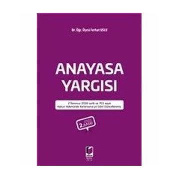 Anayasa Yargısı- Ferhat Uslu