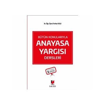 Anayasa Yargısı- Ferhat Uslu