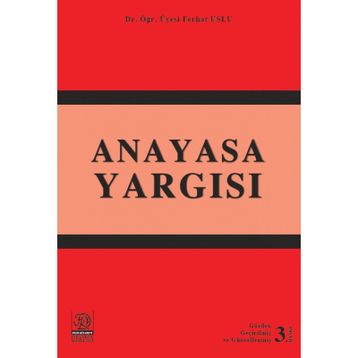 Anayasa Yargısı- Ferhat Uslu