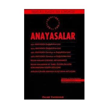 Anayasalar - Palme Yayınevi