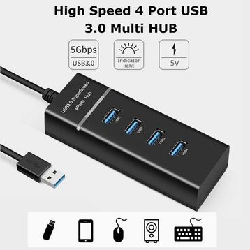 Ancheyn 4360 Hub Switch Çoklu Cihaz 4 Port 3.0 Usb Çoğaltıcı
