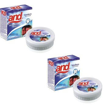 And 2x40 gr Smokers Diş Tozu