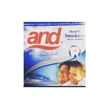 And Smokers Diş Parlatma Tozu