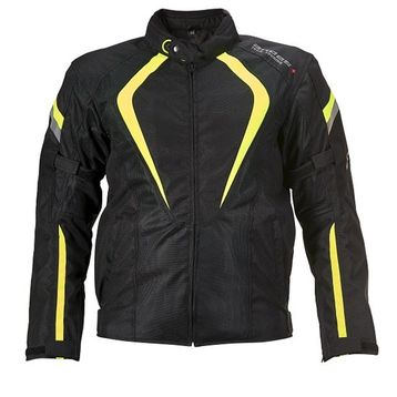 Andes Lady Mercury Air Jacket Kırmızı Siyah Motosiklet Montu