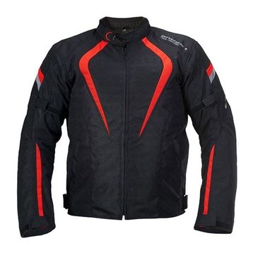 Andes Lady Mercury Air Jacket Kırmızı Siyah Motosiklet Montu