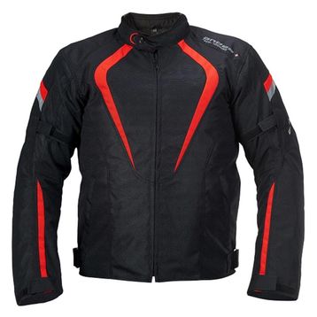 Andes Lady Mercury Air Jacket Kırmızı Siyah Motosiklet Montu