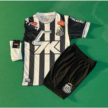 Andream Neymar Jr. Santos 2025/2026 Yeni Sezon 3'lü Set Çocuk Futbol Forması