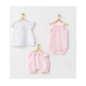 Andywawa AC21795R Milly Ballet 3'lü Bebek Takımı